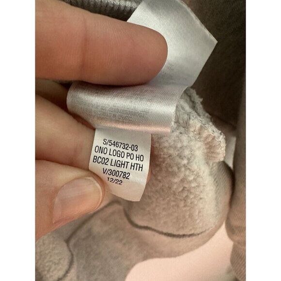 OLD NAVY California 1994 Womens Fleece Hoodie Sweatshirt Large Grey Kangaroo - Picture 8 of 8